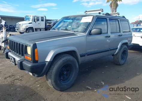 2000 Jeep Cherokee Sport z USA, uszkodzony, nr VIN 1J4FT48S8YL243753